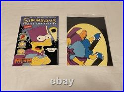 Lot of The Simpsons, Itchy & Scratchy, Bartman, & Radioactive Bongo Comics Books