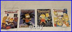 Lot of The Simpsons, Itchy & Scratchy, Bartman, & Radioactive Bongo Comics Books