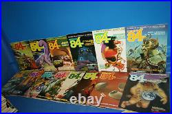 Lote 67 comics ZONA 84 incluyendo almanaques y solo posters TOUTAIN EDITOR -1984