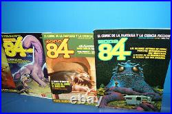 Lote 67 comics ZONA 84 incluyendo almanaques y solo posters TOUTAIN EDITOR -1984