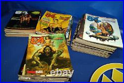 Lote 67 comics ZONA 84 incluyendo almanaques y solo posters TOUTAIN EDITOR -1984