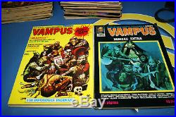 Lote 78 Comics VAMPUS colección casi completa 74 números + 4 extras-con posters