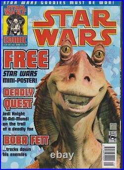 Lucas Books Star Wars Comics From No. 1 To 20 Inclusive With Posters & Stickers