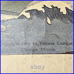 Lyoner Feininger Poster Karikaturen Comics 1981 Chicago Tribune Rare Hamburg Lyoner Feininger Poster Karikaturen Comics 1981 Chicago Tribune Rare Hamburg