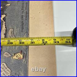 Lyoner Feininger Poster Karikaturen Comics 1981 Chicago Tribune Rare Hamburg