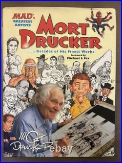 MAD's Greatest Artists Mort Drucker Five Decades of His Finest Works with Poster