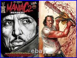 MANIAC 2 ROADKILL #1 Signature Edition Signed #'ed With Poster and Pin 1 of 300