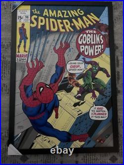 MARVEL Amazing Spider-Man Rare Book Comic Goblin Limited Avengers Frame/poster