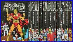 MARVEL Infinity Gauntlet Box Set Slipcase Hardcover Graphic Book Comics + Poster