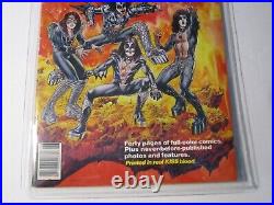 MARVEL SUPER SPECIAL #1 KISS WithPOSTER GENE BLOOD INK PGX GRADED 8.0. + CGC BAG