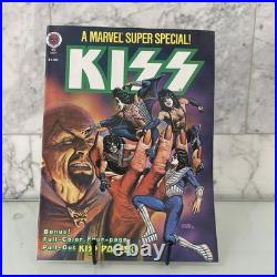 MARVEL SUPER SPECIAL #5 KISS WithPOSTER 1978 FREE SHIP High Grade SR