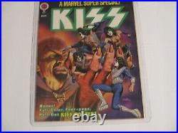 MARVEL SUPER SPECIAL #5 KISS WithPOSTER GENE PAUL ACE PGX GRADED 7.5 FREE CGC BAG