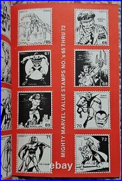MARVEL VALUE STAMP BOOK AND SPIDER-MAN POSTER EXTREMELY RARE NM/M Marvel 1973
