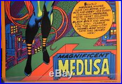 MEDUSA / INHUMANS THIRD EYE BLACKLIGHT POSTER 1971 Rare Marvelmania