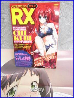 MEGAMI MAGAZINE RX 2 10/2012 withPoster Book Madoka Magica Saki FREESHIP