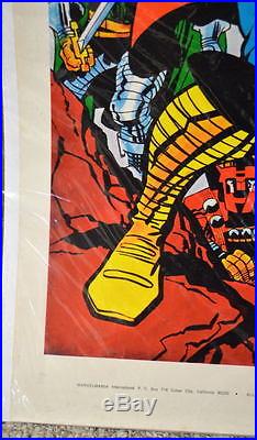 MIGHTY THOR POSTER MARVELMANIA 1970 Jack Kirby Art Mail Order ONLY