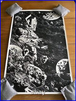 MONDO Kilian Eng Galactus Variant Screenprinted Poster Marvel MINT xx/100