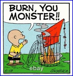 MONDO Peanuts Burn You Monster Poster Print #61/100 2019 Charles Schulz