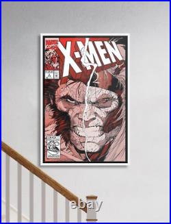 MONDO Poster Exclusive 24x36 X-Men #7 Wolverine Omega Red FOIL VARIANT LE 65