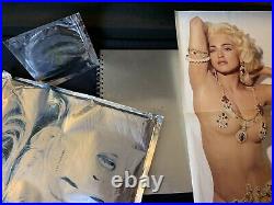 Madonna SEX Book 1992 1st US Edition Mylar Cover Comic CD With Included Poster