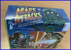 Mars Attacks The Space Adventure Mini Comic Book Series. Box 2. Unopened Box