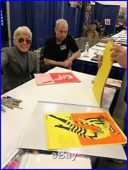 Marvel 1978 NICK FURY SHIELD Pin up Poster HAND SIGNED Steranko & STAN LEE w COA
