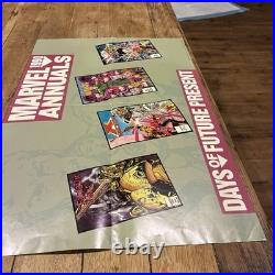 Marvel 1990s Annuals Days of Future Present Promo Poster