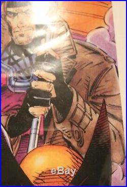 Marvel 1992 X Men Mutant Genesis Poster Signed Jim Lee, Scott Williams Claremont
