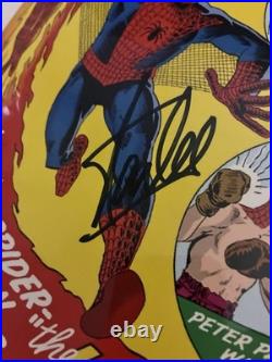 Marvel Amazing Spider-Man 11x14 poster Stan Lee Signed COA
