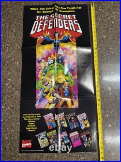 Marvel And DC Promotional Material Folder WithPosters