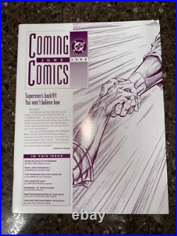 Marvel And DC Promotional Material Folder WithPosters