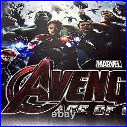 Marvel Avengers Age Of Ultron Movie Theater MCU Comic Poster Vinyl Banner 4x3 Marvel Avengers Age Of Ultron Movie Theater MCU Comic Poster Vinyl Banner 4x3