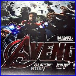 Marvel Avengers Age Of Ultron Movie Theater MCU Comic Poster Vinyl Banner 4x3