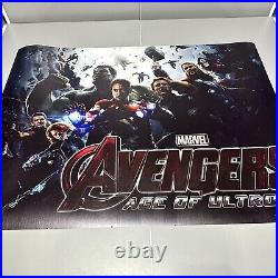 Marvel Avengers Age Of Ultron Movie Theater MCU Comic Poster Vinyl Banner 4x3