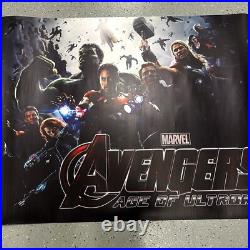 Marvel Avengers Age Of Ultron Movie Theater MCU Comic Poster Vinyl Banner 4x3 Marvel Avengers Age Of Ultron Movie Theater MCU Comic Poster Vinyl Banner 4x3