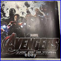 Marvel Avengers Age Of Ultron Movie Theater MCU Comic Poster Vinyl Banner 4x3