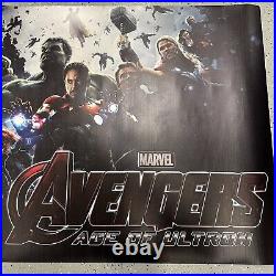 Marvel Avengers Age Of Ultron Movie Theater MCU Comic Poster Vinyl Banner 4x3 Marvel Avengers Age Of Ultron Movie Theater MCU Comic Poster Vinyl Banner 4x3