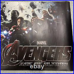 Marvel Avengers Age Of Ultron Movie Theater MCU Comic Poster Vinyl Banner 4x3 Marvel Avengers Age Of Ultron Movie Theater MCU Comic Poster Vinyl Banner 4x3
