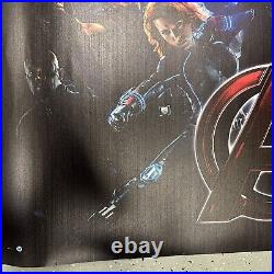 Marvel Avengers Age Of Ultron Movie Theater MCU Comic Poster Vinyl Banner 4x3 Marvel Avengers Age Of Ultron Movie Theater MCU Comic Poster Vinyl Banner 4x3