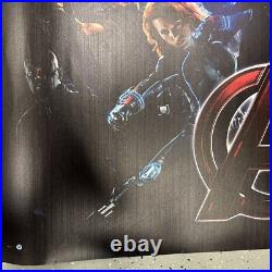 Marvel Avengers Age Of Ultron Movie Theater MCU Comic Poster Vinyl Banner 4x3 Marvel Avengers Age Of Ultron Movie Theater MCU Comic Poster Vinyl Banner 4x3