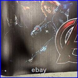 Marvel Avengers Age Of Ultron Movie Theater MCU Comic Poster Vinyl Banner 4x3