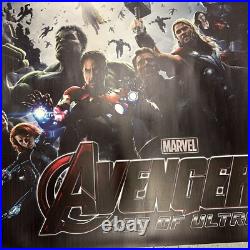 Marvel Avengers Age Of Ultron Movie Theater MCU Comic Poster Vinyl Banner 4x3 Marvel Avengers Age Of Ultron Movie Theater MCU Comic Poster Vinyl Banner 4x3