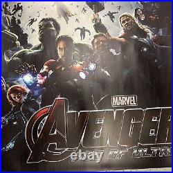 Marvel Avengers Age Of Ultron Movie Theater MCU Comic Poster Vinyl Banner 4x3