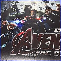 Marvel Avengers Age Of Ultron Movie Theater MCU Comic Poster Vinyl Banner 4x3