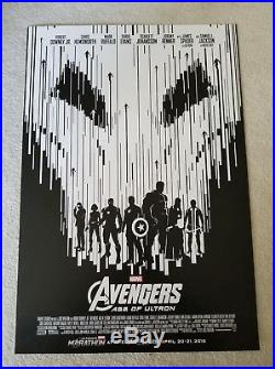 Marvel Avengers Age of Ultron Marathon Exclusive Poster Limited El Capitan New