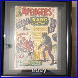 Marvel Avengers Framed Comic Book lot #5, 8, 27