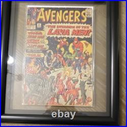 Marvel Avengers Framed Comic Book lot #5, 8, 27