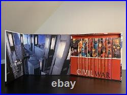 Marvel Civil War Box Set Contains 11 Hardcover Books & Exclusive Poster