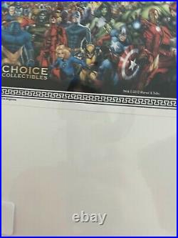 Marvel Comic Book Artwork Fearless Limited Edition Lithograph Extremely Rare