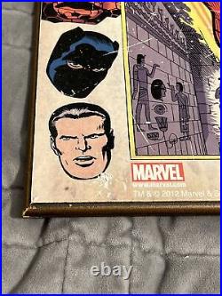 Marvel Comic Book Cover Wall Art 19x13 X-Men, Spider-Man, & More Lot Of 5
